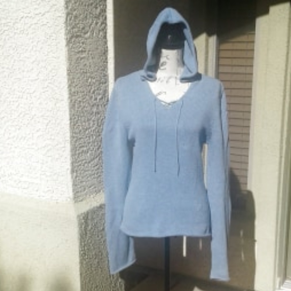 American Eagle Retro-Grunge Sweater Hoodie Size L - Picture 4 of 8